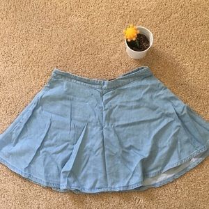 Denim skirt